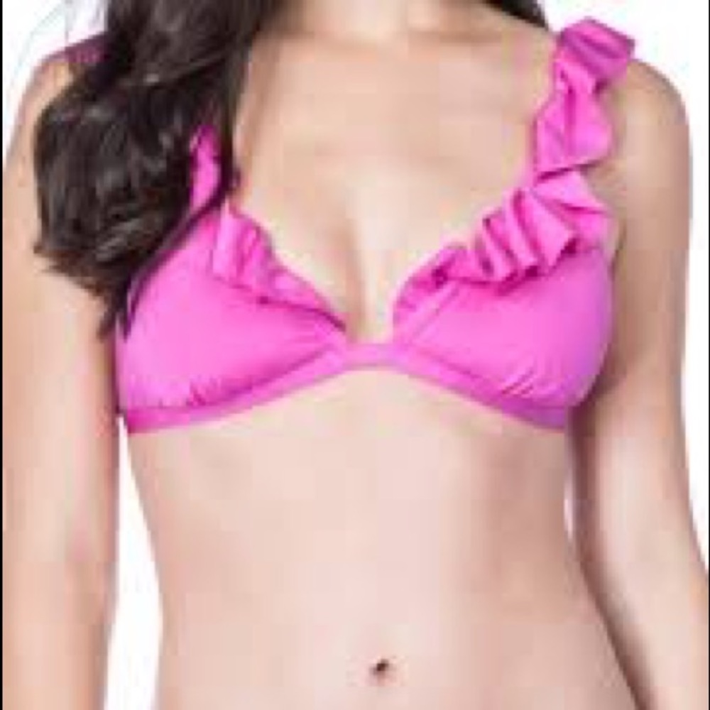 Trina Turk Key Solids Bikini Top